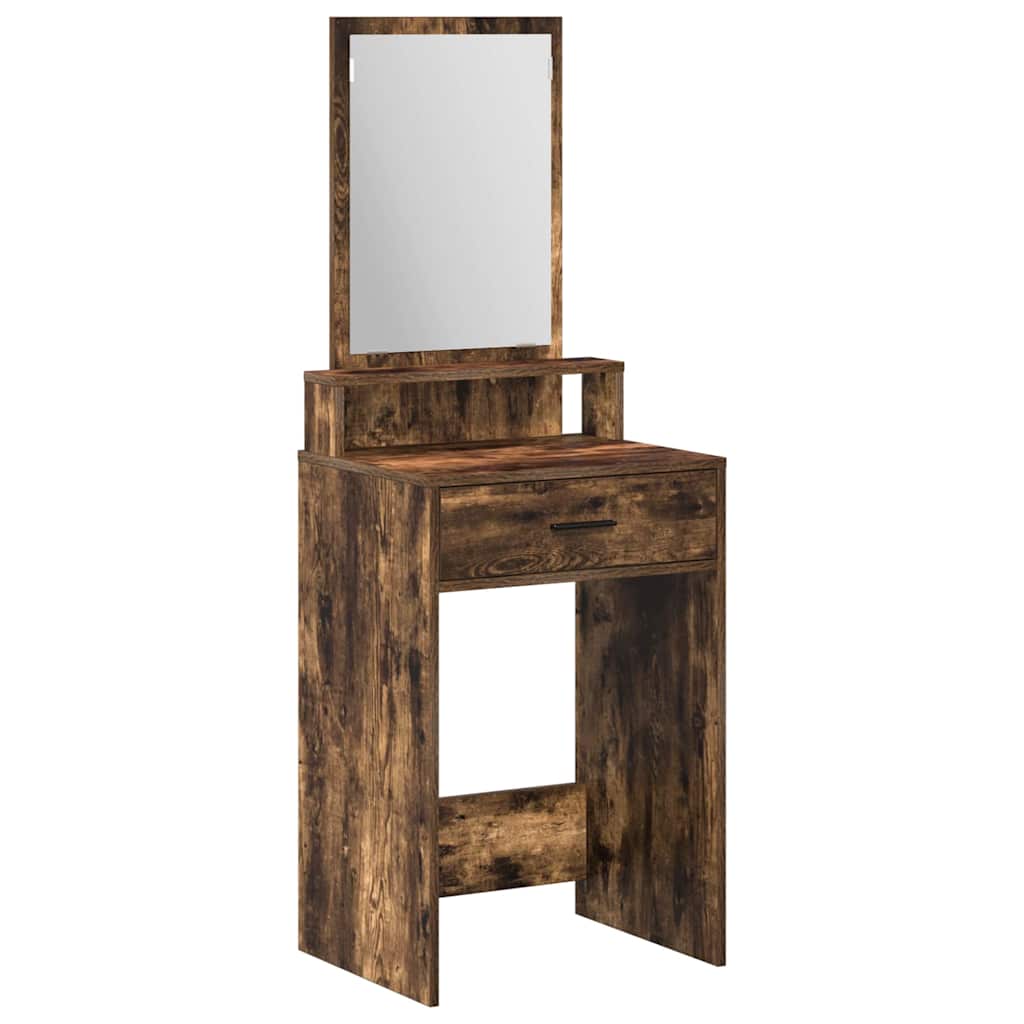Klædeskab Røget eg 50 x 41 x 140 cm Konstrueret træ