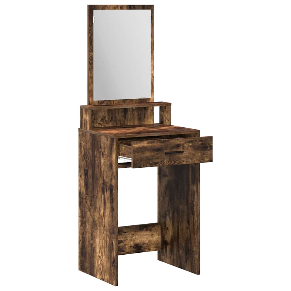 Klædeskab Røget eg 50 x 41 x 140 cm Konstrueret træ