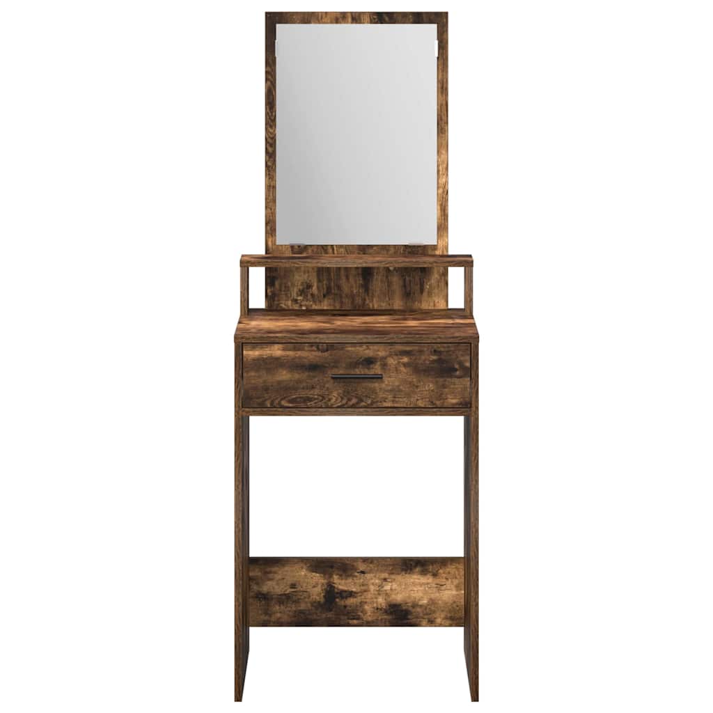 Klædeskab Røget eg 50 x 41 x 140 cm Konstrueret træ