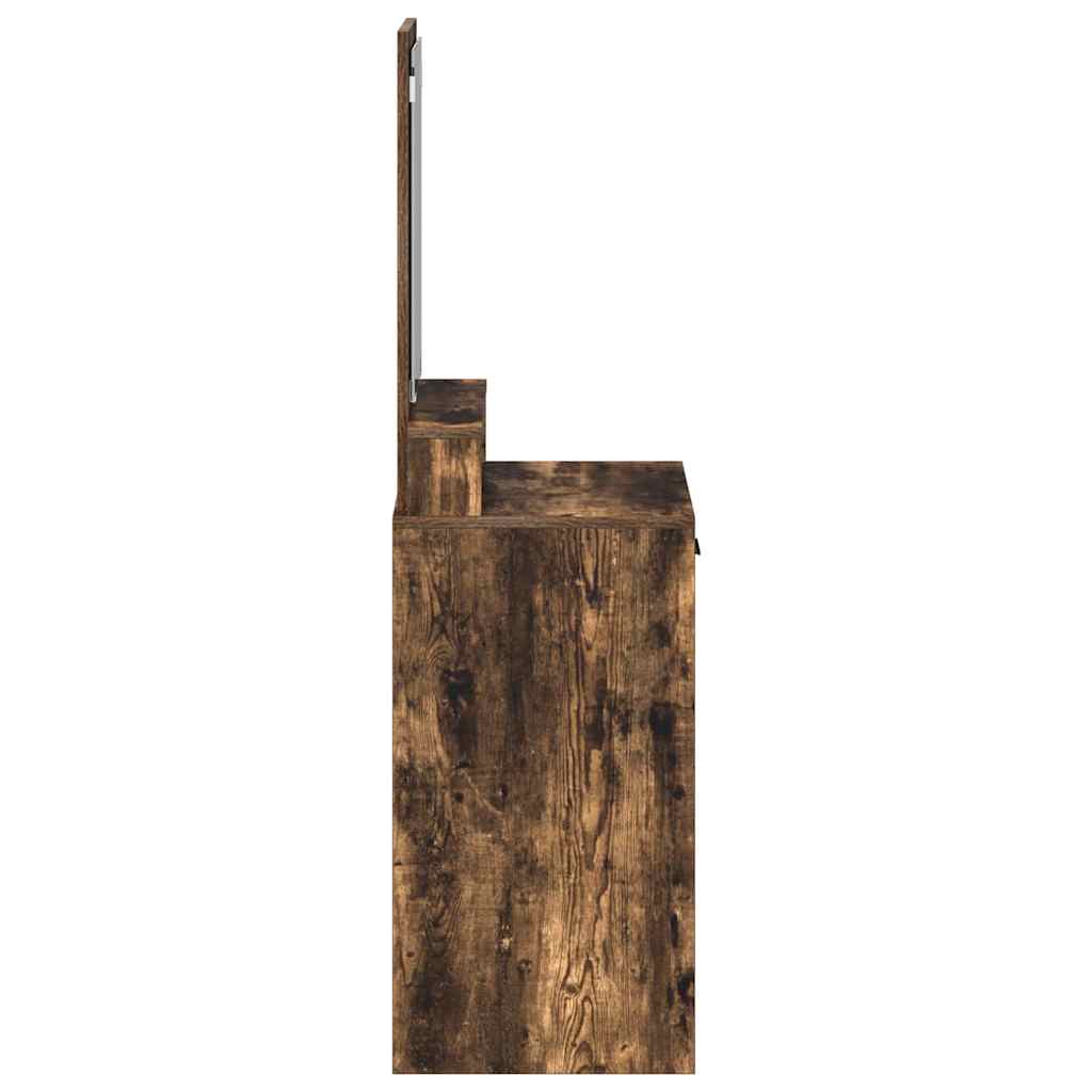 Klædeskab Røget eg 50 x 41 x 140 cm Konstrueret træ