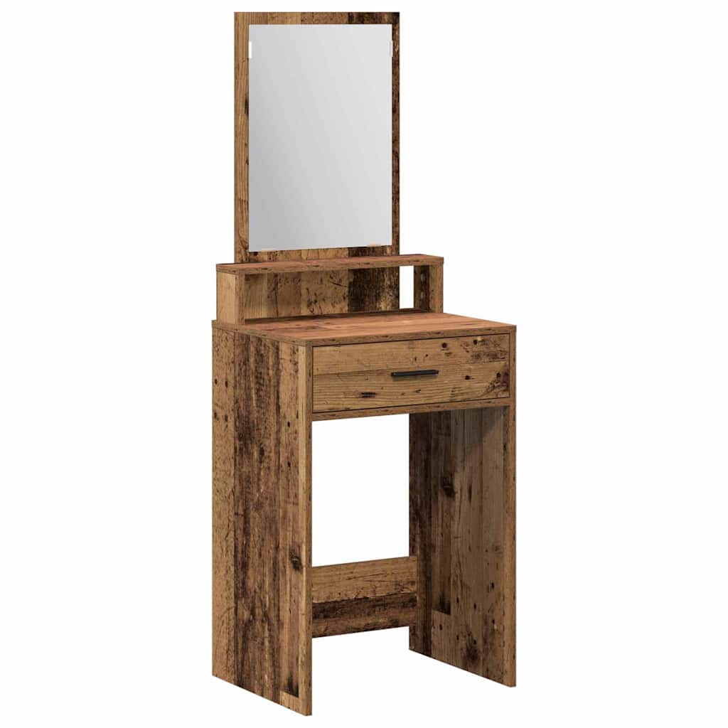 Klædeskab Gammelt træ 50 x 41 x 140 cm Konstrueret træ