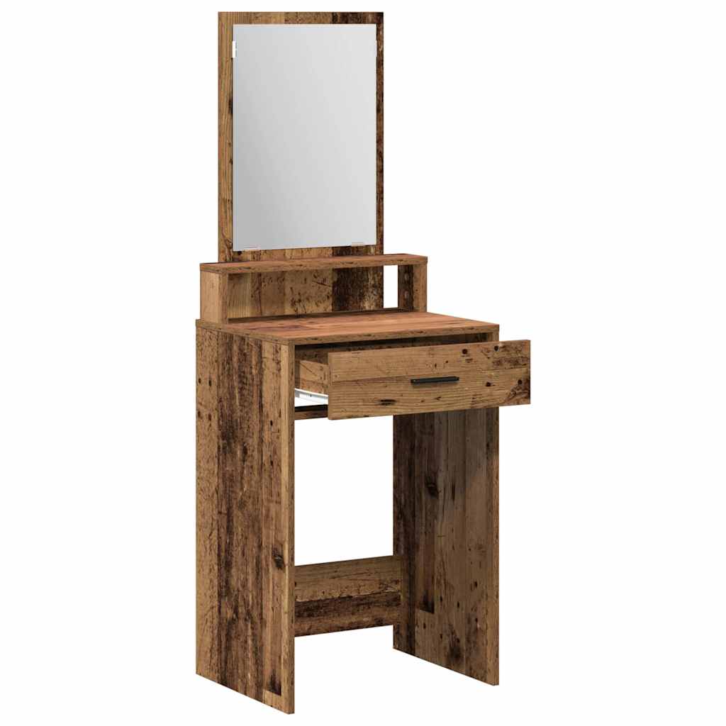 Klædeskab Gammelt træ 50 x 41 x 140 cm Konstrueret træ