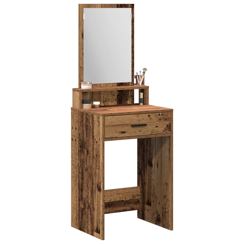 Klædeskab Gammelt træ 50 x 41 x 140 cm Konstrueret træ