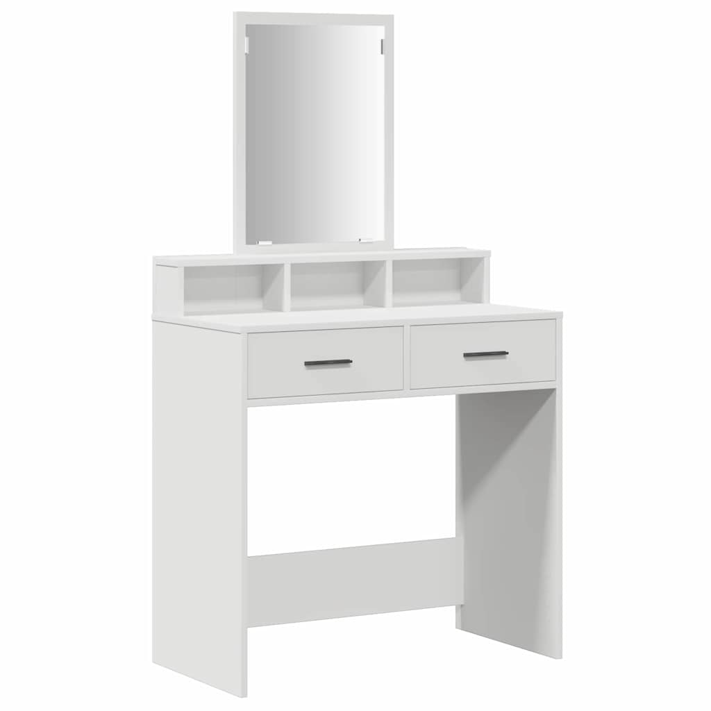 Klædeskab Hvid 79 x 41 x 140 cm Konstrueret træ