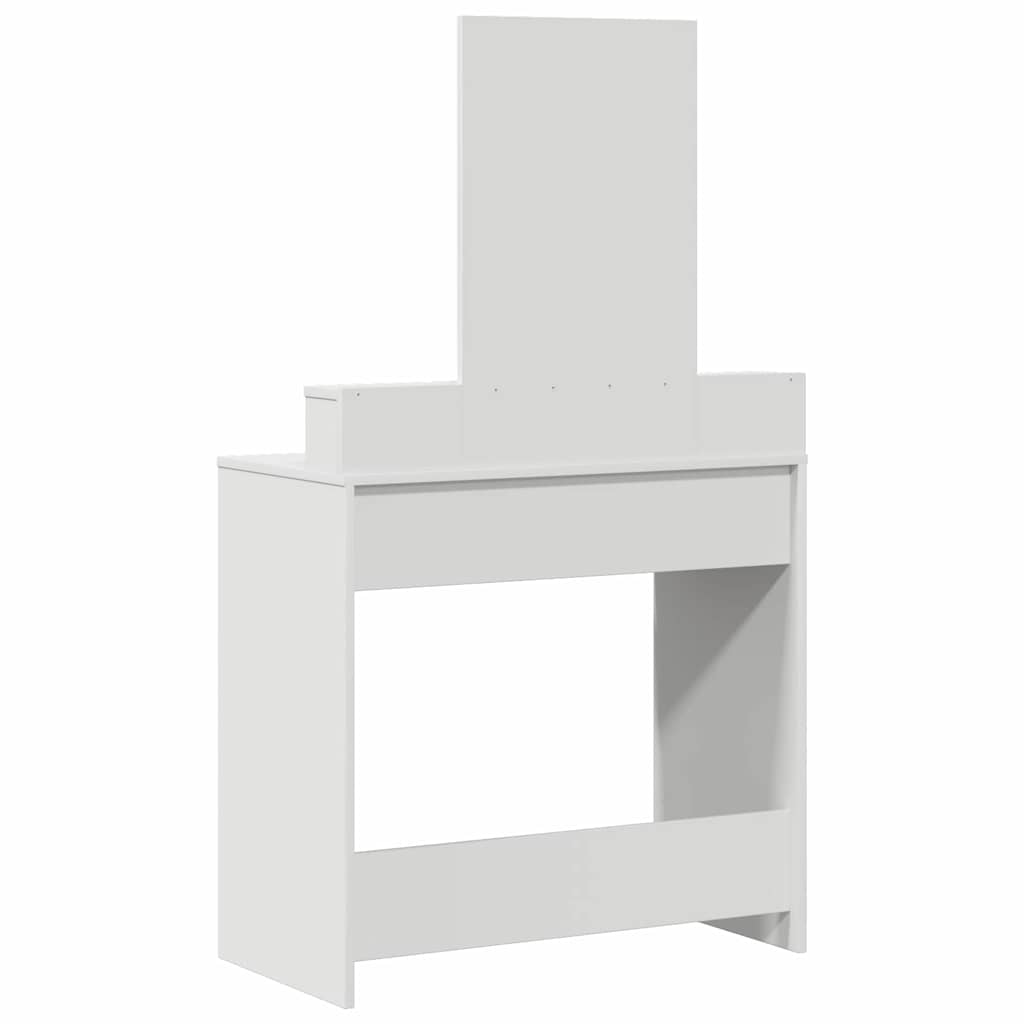 Klædeskab Hvid 79 x 41 x 140 cm Konstrueret træ