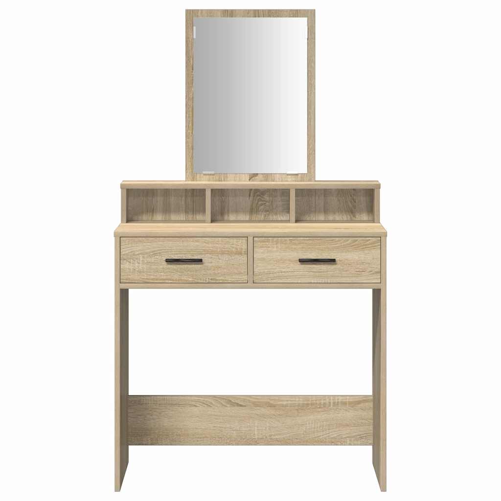Klædeskab Sonoma eg 79 x 41 x 140 cm Konstrueret træ