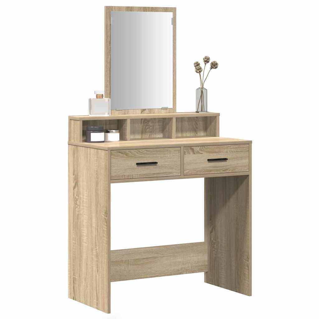 Klædeskab Sonoma eg 79 x 41 x 140 cm Konstrueret træ