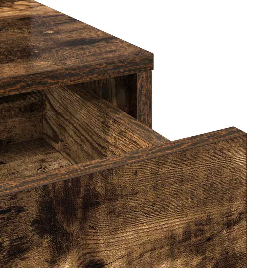 Klædeskab Røget eg 79 x 41 x 140 cm Konstrueret træ
