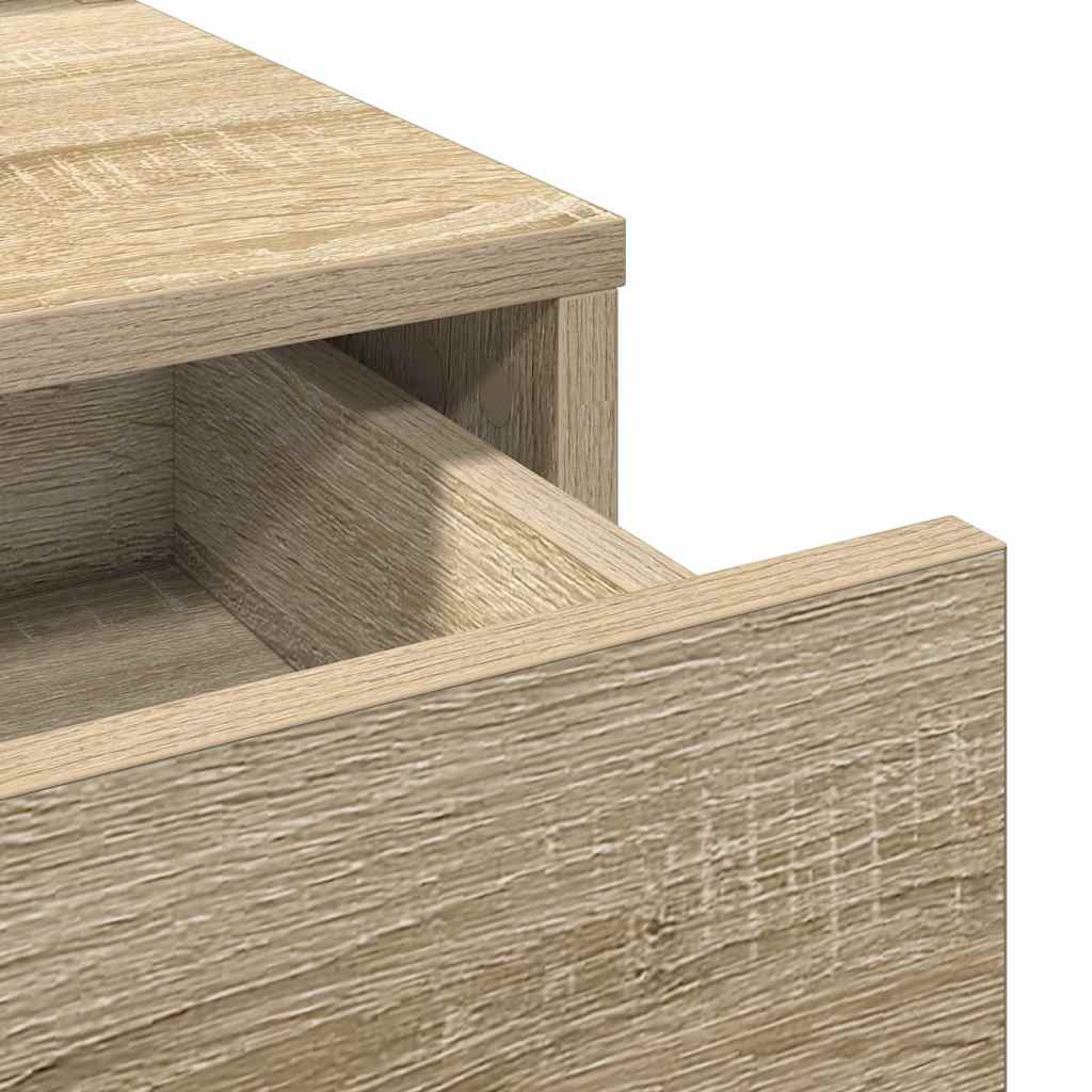 Klædeskab Sonoma eg 100 x 41 x 140 cm Konstrueret træ