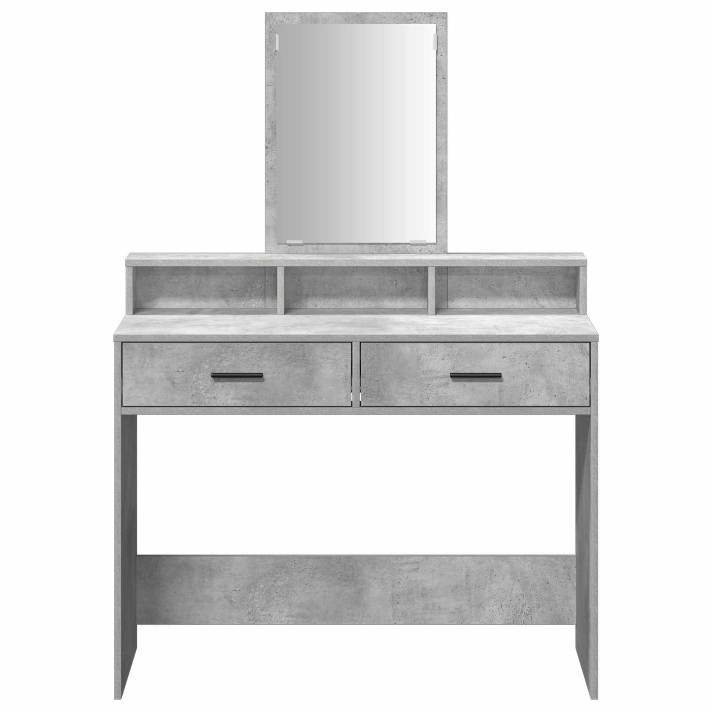 Klædeskab Beton Grå 100 x 41 x 140 cm Konstrueret træ