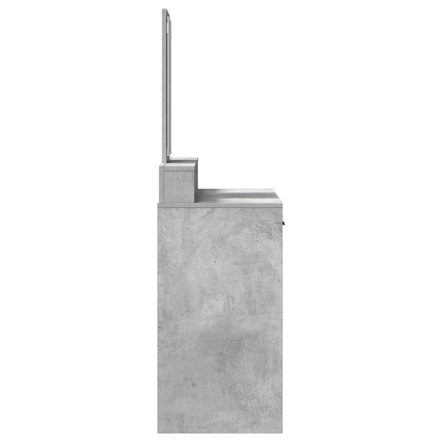 Klædeskab Beton Grå 100 x 41 x 140 cm Konstrueret træ