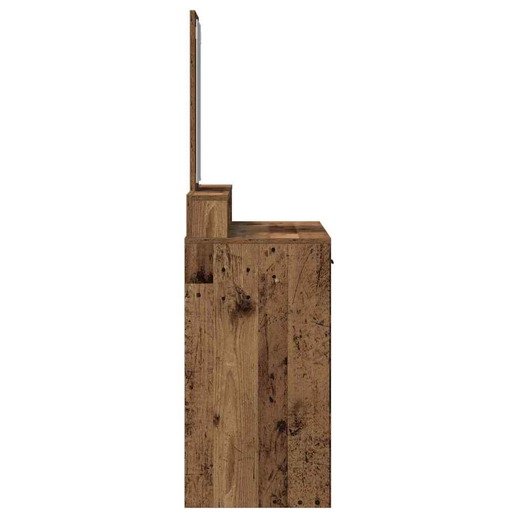 Klædeskab Gammelt træ 100 x 41 x 140 cm Konstrueret træ