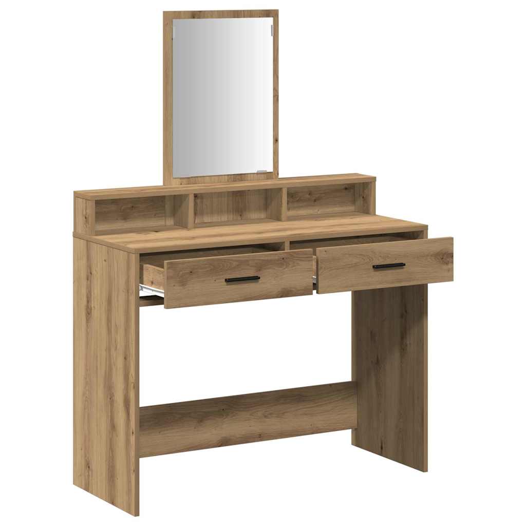 Klædeskab Artisan Egetræ 100 x 41 x 140 cm Konstrueret træ