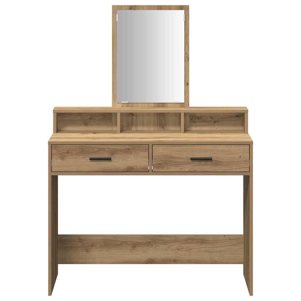 Klædeskab Artisan Egetræ 100 x 41 x 140 cm Konstrueret træ