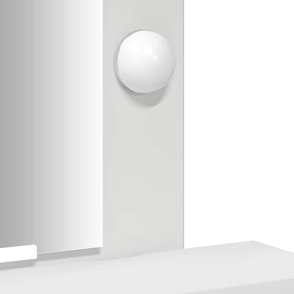 Klædeskab Hvid 50 x 41 x 140 cm Konstrueret træ