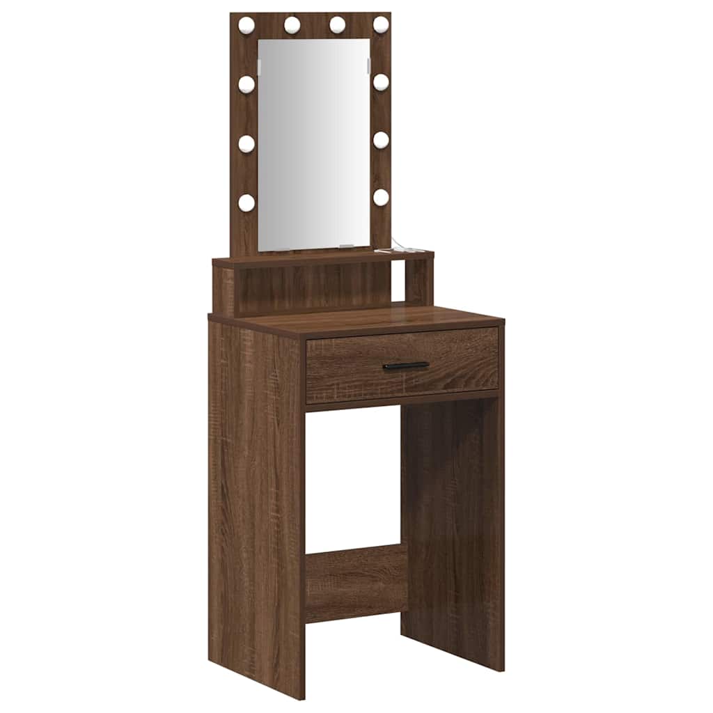 Klædeskab Brun 50 x 41 x 140 cm Konstrueret træ