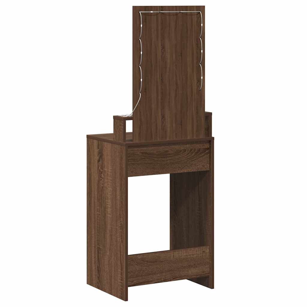 Klædeskab Brun 50 x 41 x 140 cm Konstrueret træ