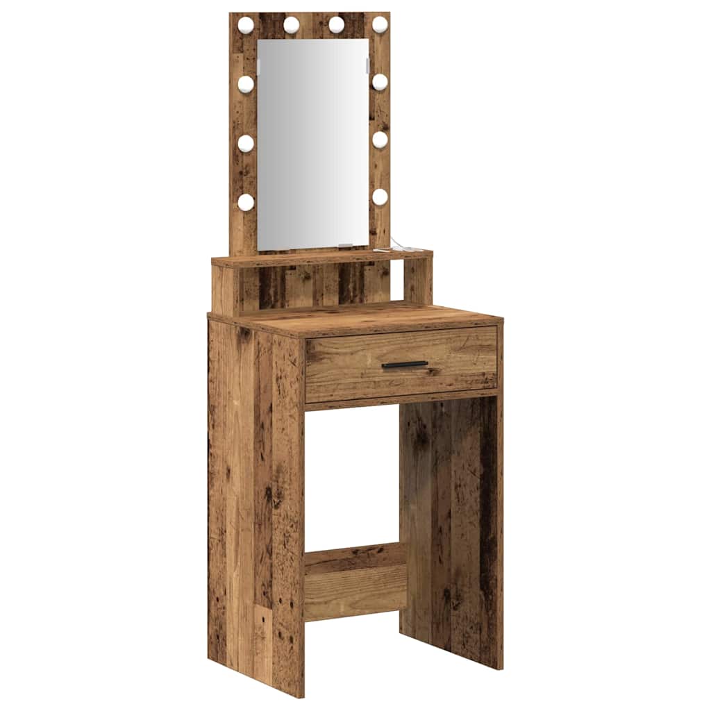 Klædeskab Brun 50 x 41 x 140 cm Konstrueret træ
