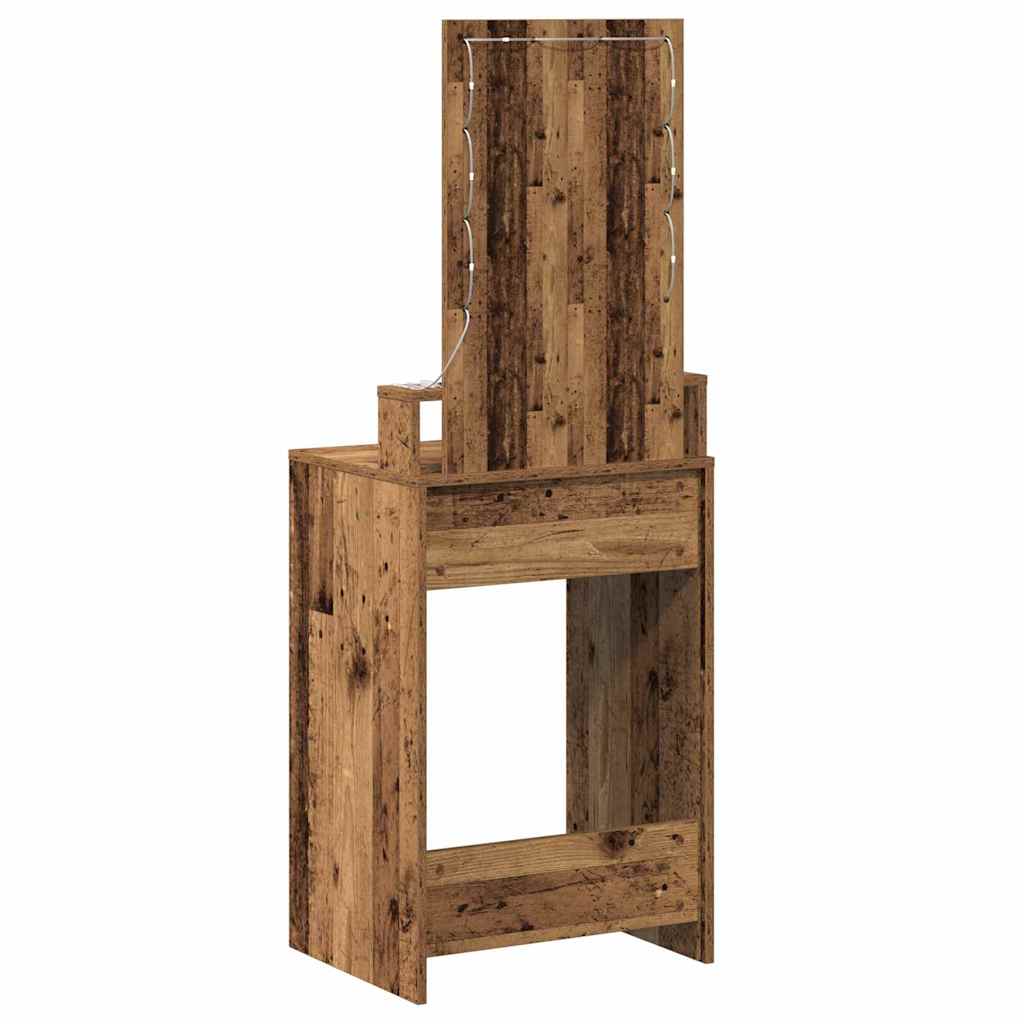 Klædeskab Brun 50 x 41 x 140 cm Konstrueret træ