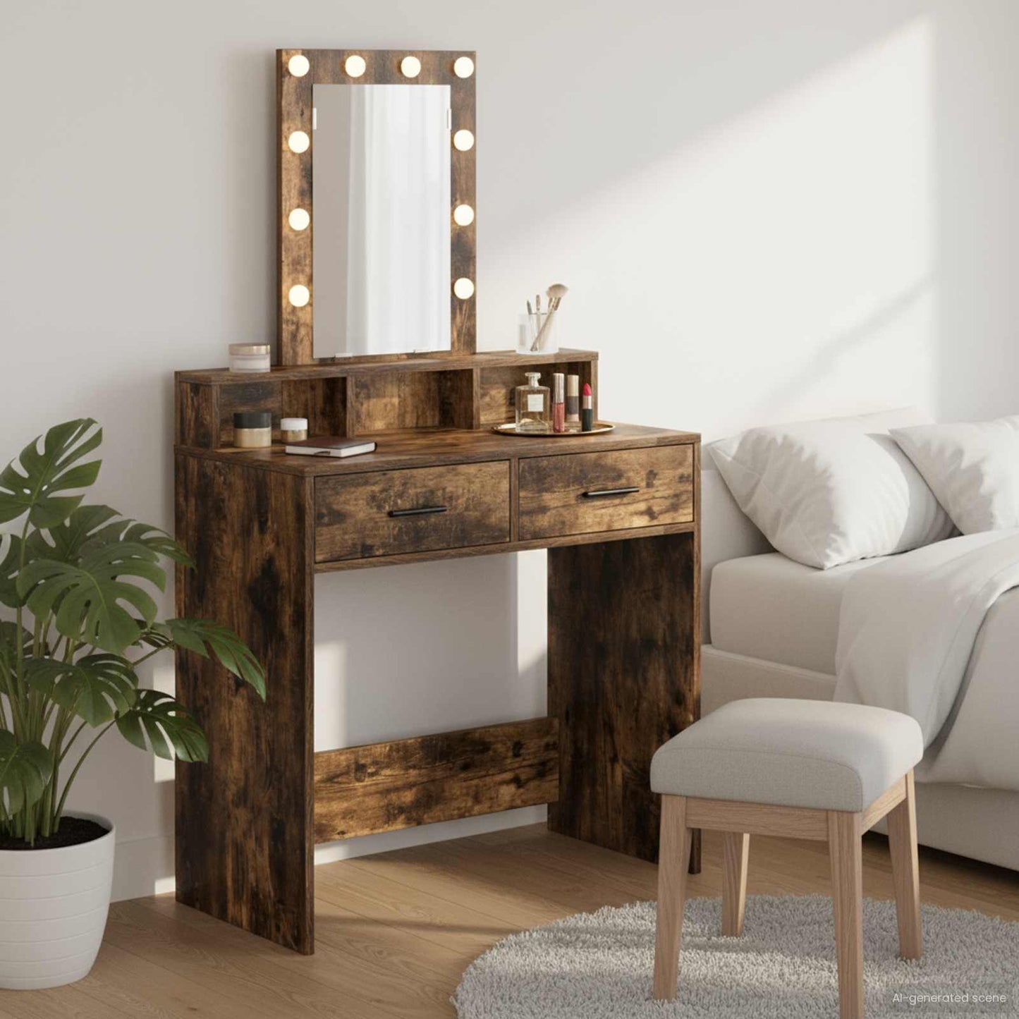 Klædeskab Brun 79 x 41 x 140 cm Konstrueret træ