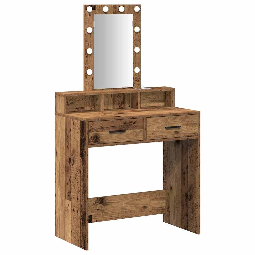 Klædeskab Brun 79 x 41 x 140 cm Konstrueret træ