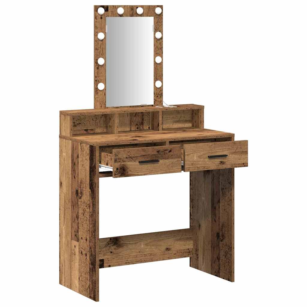 Klædeskab Brun 79 x 41 x 140 cm Konstrueret træ