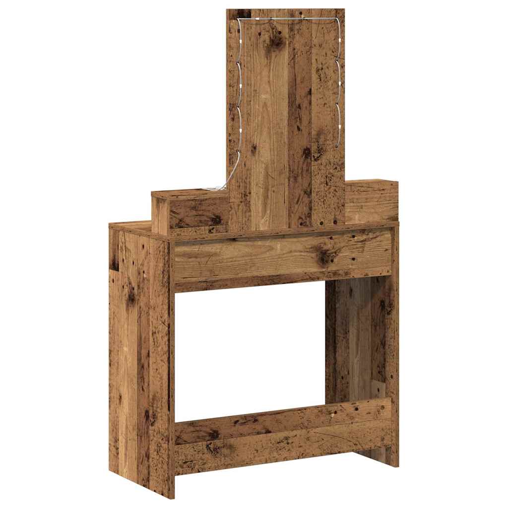 Klædeskab Brun 79 x 41 x 140 cm Konstrueret træ