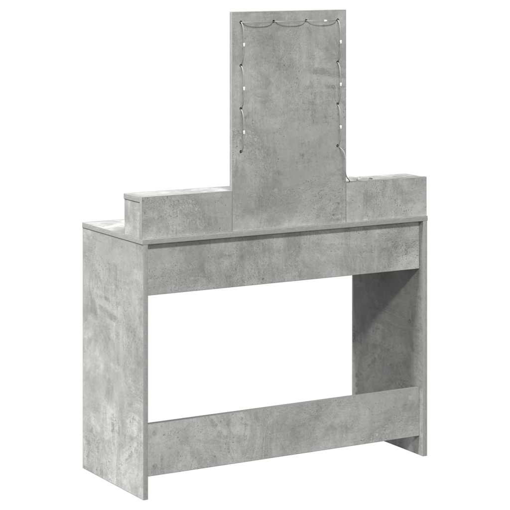 Klædeskab Grå 100 x 41 x 140 cm Konstrueret træ