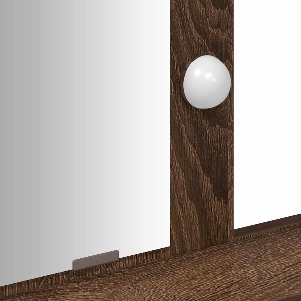 Klædeskab Brun 100 x 41 x 140 cm Konstrueret træ