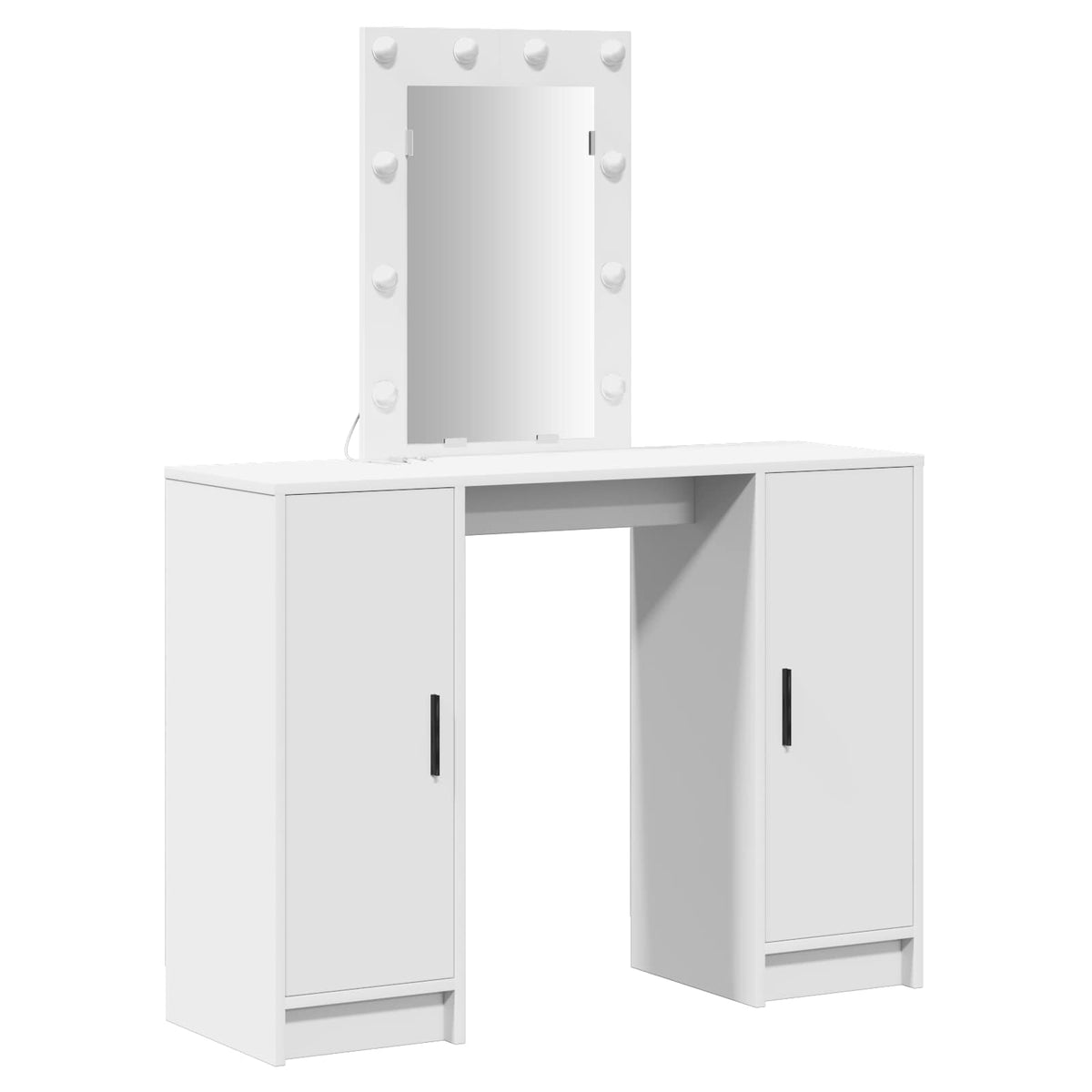 Klædeskab Hvid 102 x 33 x 135 cm Konstrueret træ