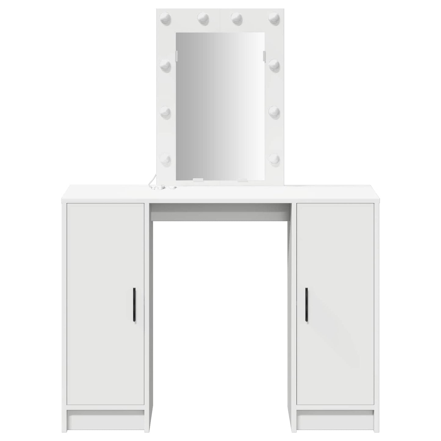 Klædeskab Hvid 102 x 33 x 135 cm Konstrueret træ