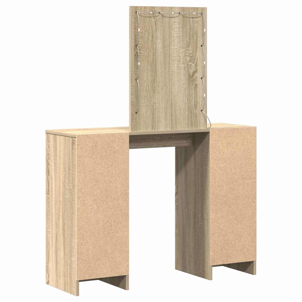 Klædeskab Brun 102 x 33 x 135 cm Konstrueret træ