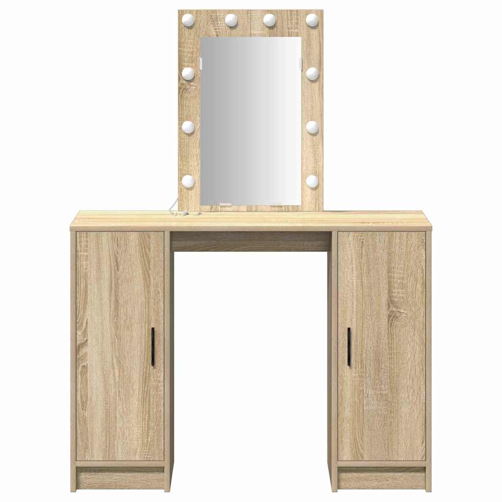 Klædeskab Brun 102 x 33 x 135 cm Konstrueret træ