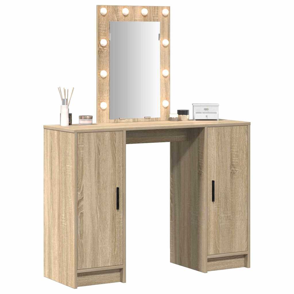 Klædeskab Brun 102 x 33 x 135 cm Konstrueret træ