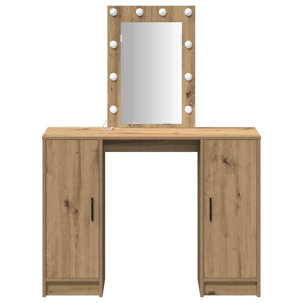 Klædeskab Brun 102 x 33 x 135 cm Konstrueret træ