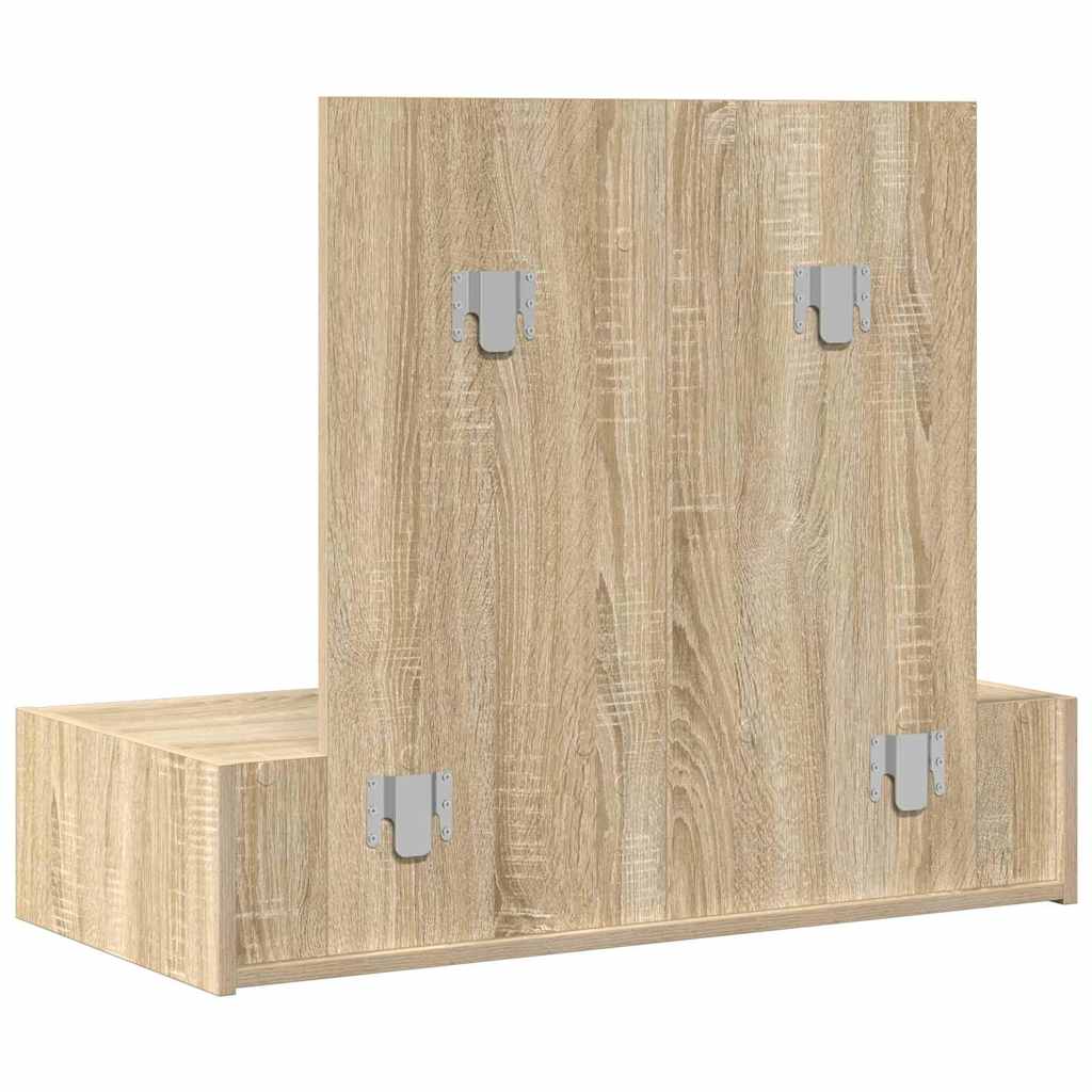 Klædeskab Brun 83 x 40 x 70 cm Konstrueret træ