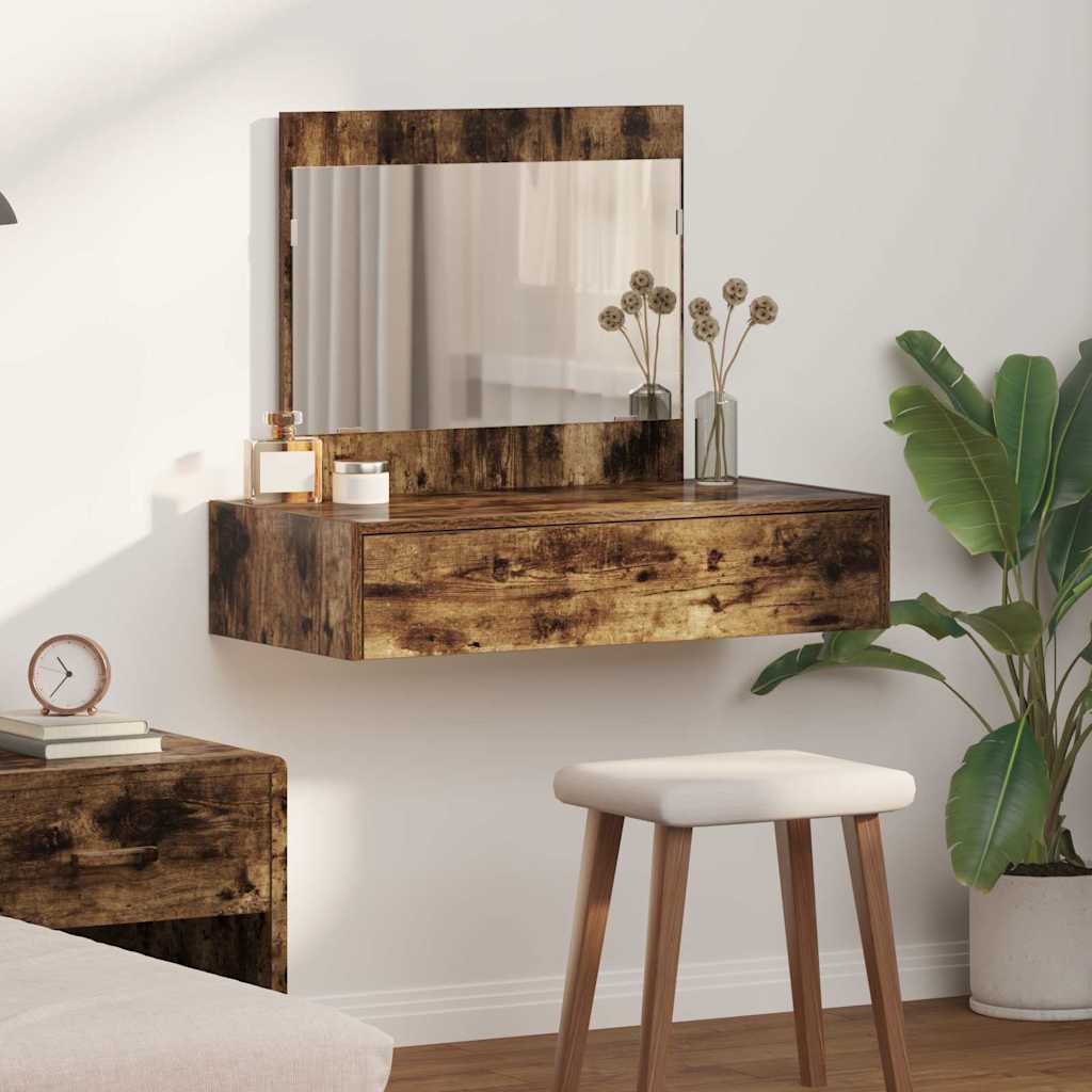 Klædeskab Brun 83 x 40 x 70 cm Konstrueret træ