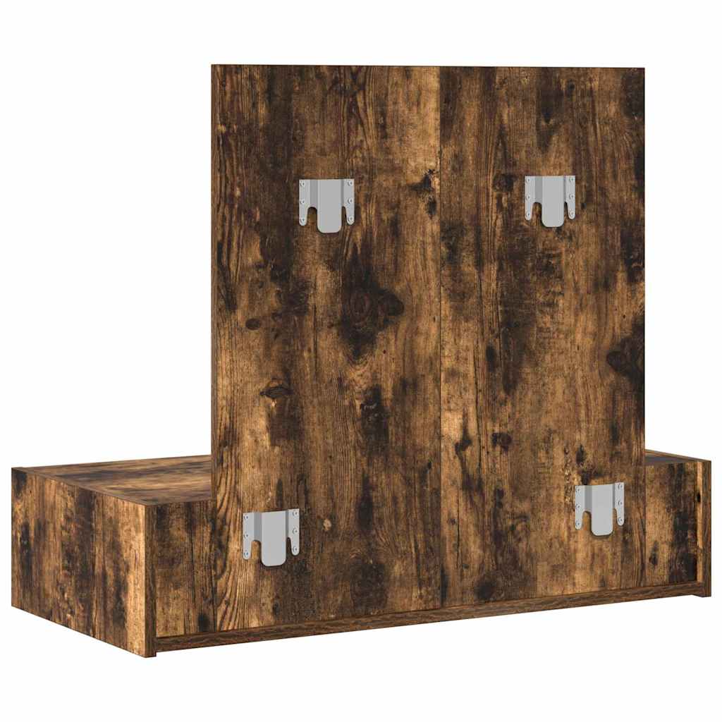 Klædeskab Brun 83 x 40 x 70 cm Konstrueret træ