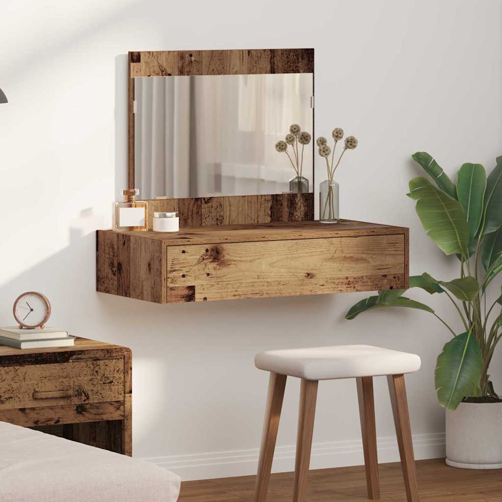 Klædeskab Brun 83 x 40 x 70 cm Konstrueret træ