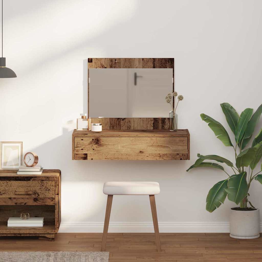 Klædeskab Brun 83 x 40 x 70 cm Konstrueret træ