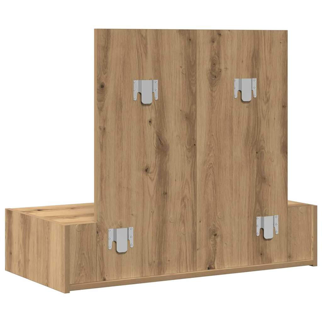 Klædeskab Brun 83 x 40 x 70 cm Konstrueret træ