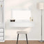 Klædeskab Hvid 100 x 40 x 70 cm Konstrueret træ