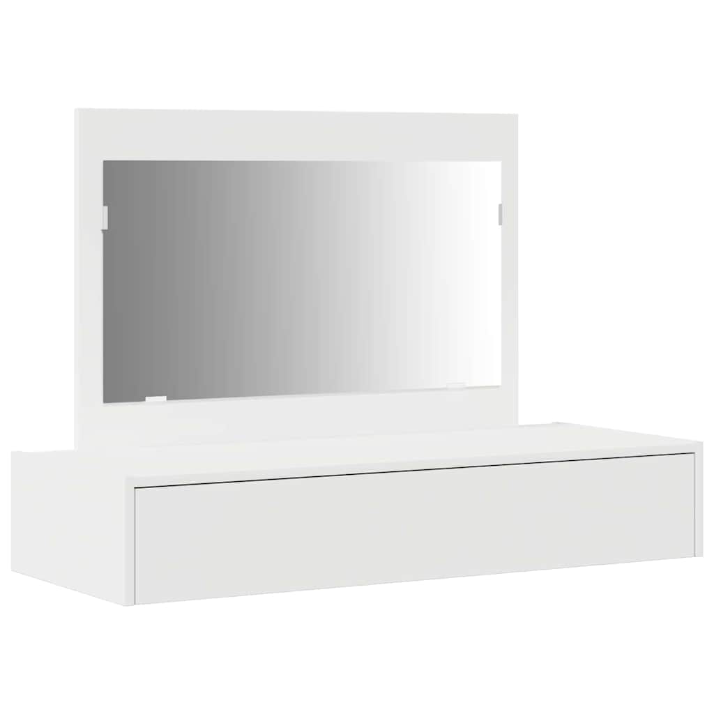 Klædeskab Hvid 100 x 40 x 70 cm Konstrueret træ