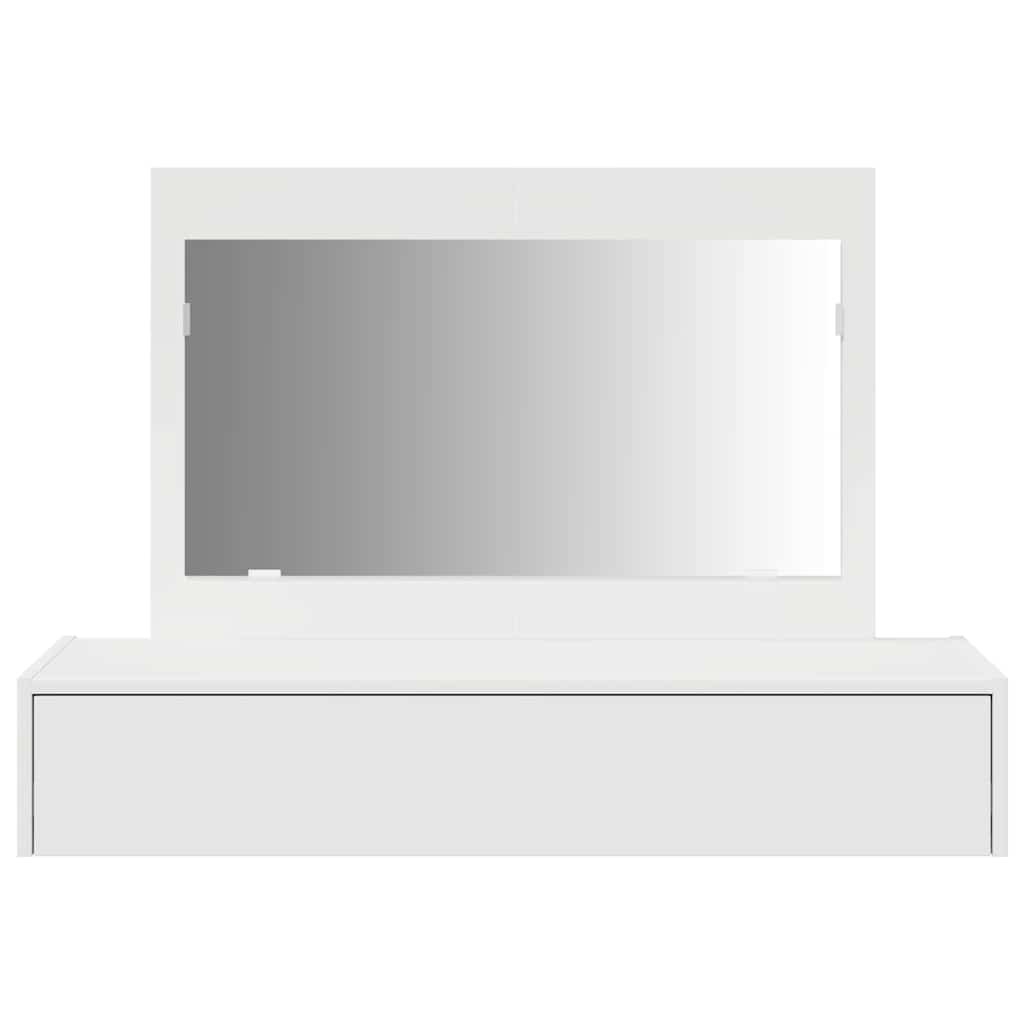 Klædeskab Hvid 100 x 40 x 70 cm Konstrueret træ