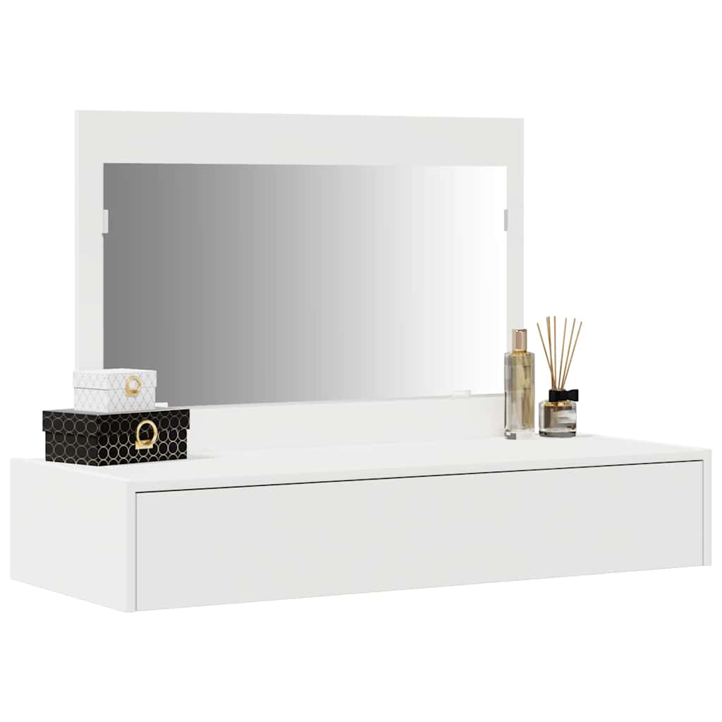 Klædeskab Hvid 100 x 40 x 70 cm Konstrueret træ