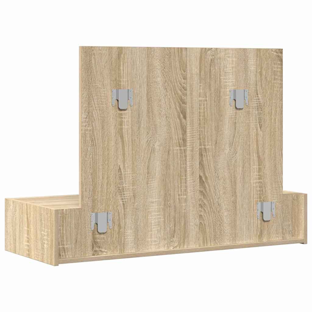 Klædeskab Brun 100 x 40 x 70 cm Konstrueret træ
