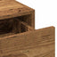 Klædeskab Brun 100 x 40 x 70 cm Konstrueret træ