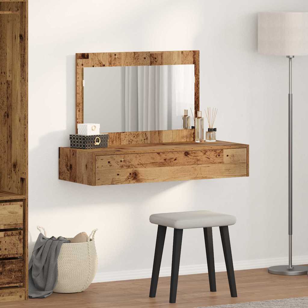 Klædeskab Brun 100 x 40 x 70 cm Konstrueret træ