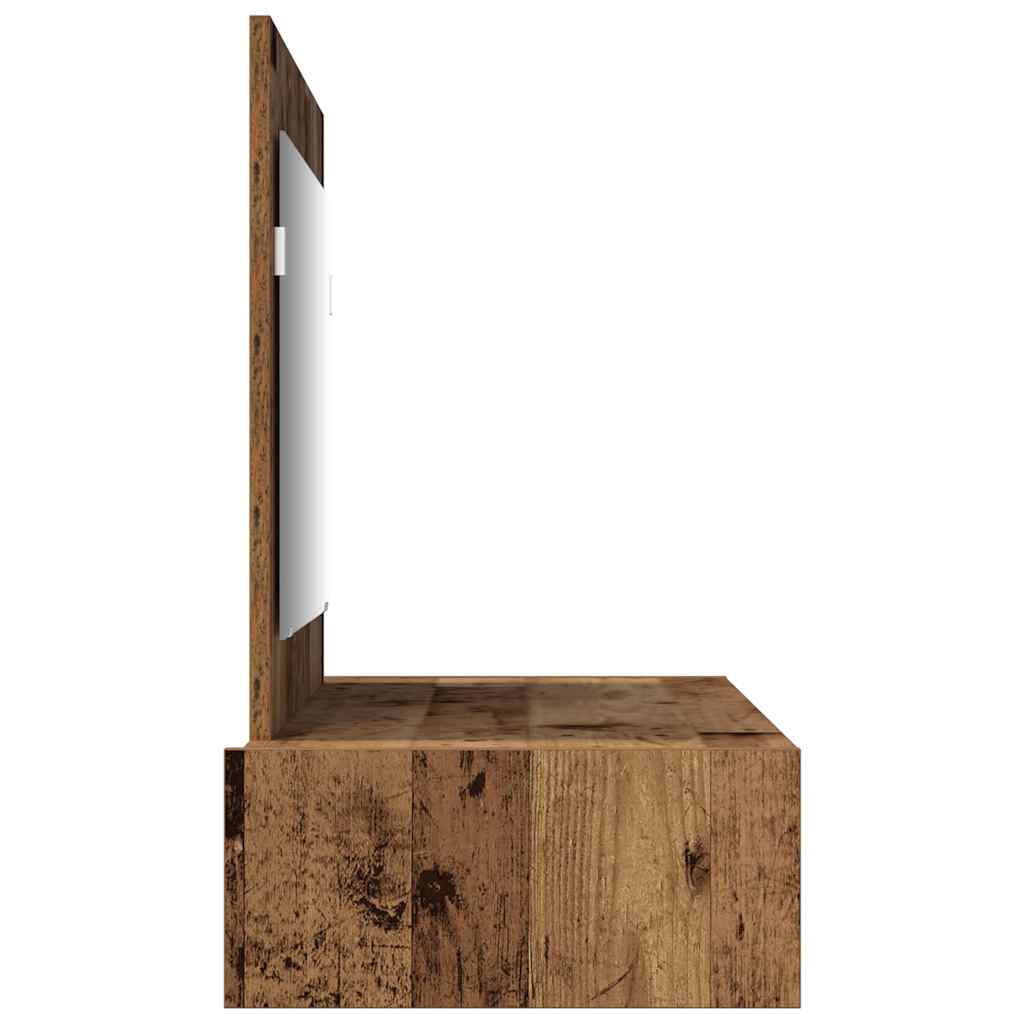 Klædeskab Brun 100 x 40 x 70 cm Konstrueret træ