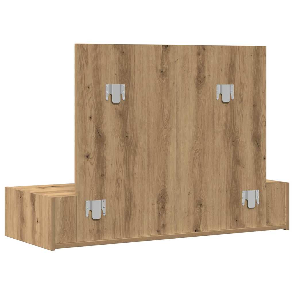 Klædeskab Brun 100 x 40 x 70 cm Konstrueret træ